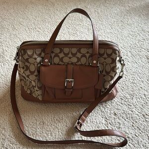 Coach brown bag